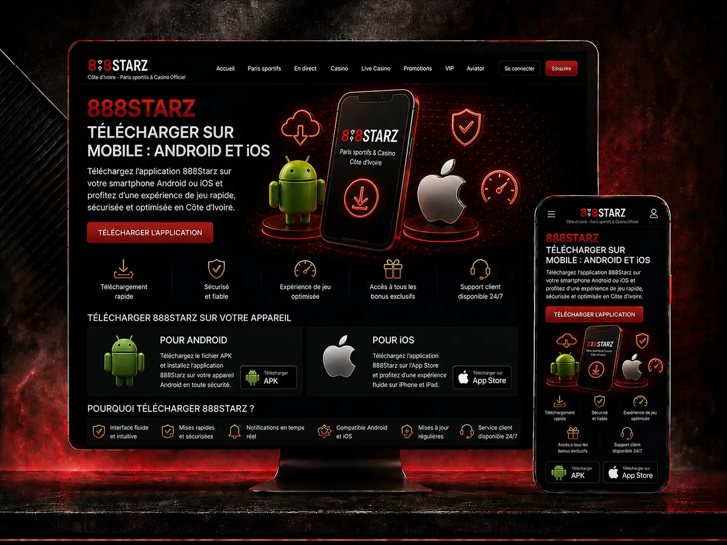 888starz Télécharger sur Mobile : Android et iOS