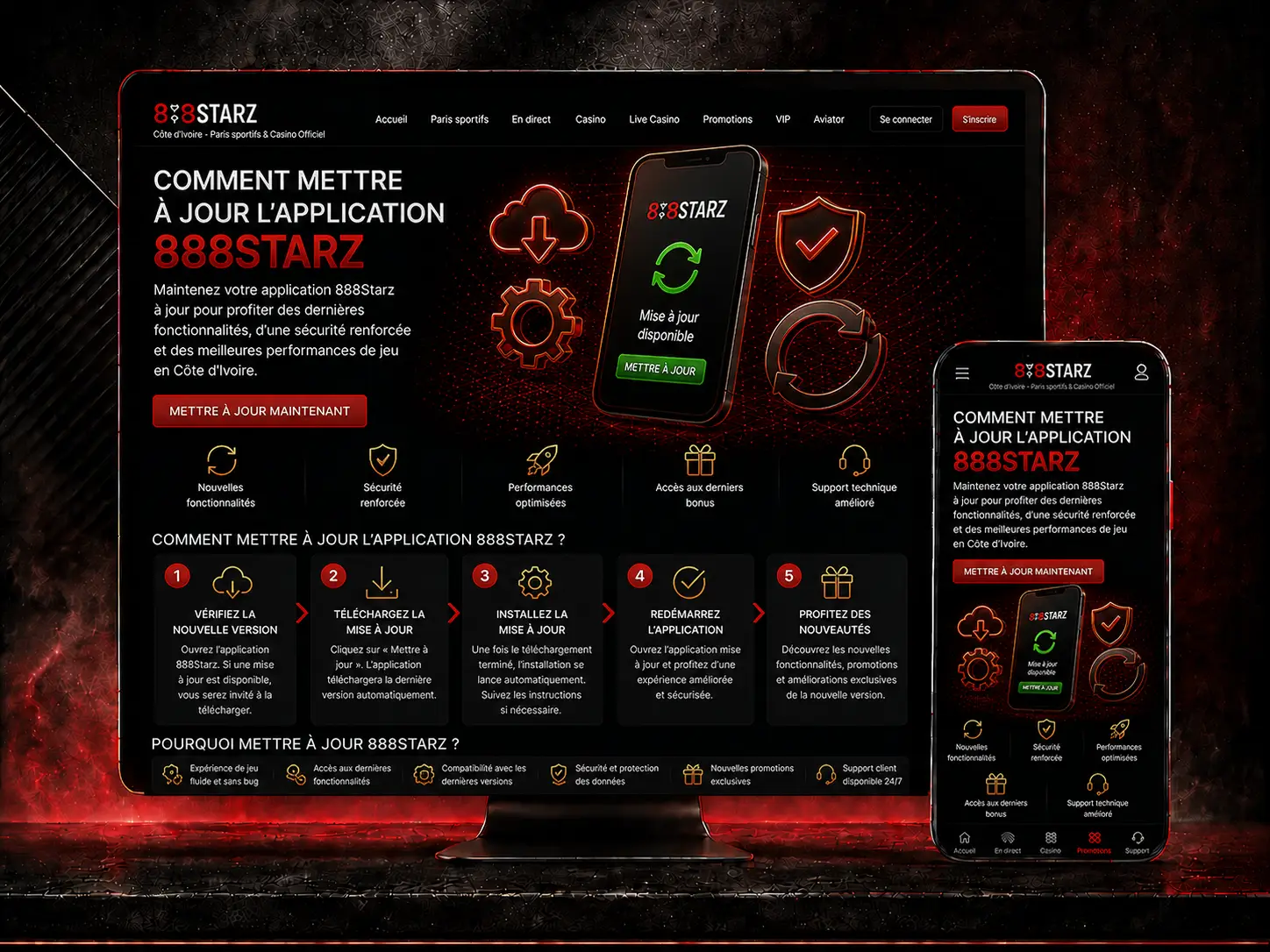 888starz Mise à Jour : Comment Mettre à Jour L’application